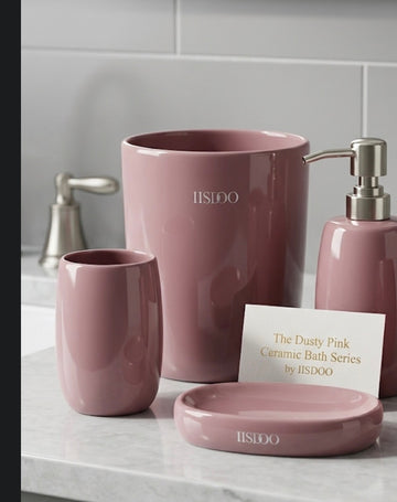 The Field & Meadow Bath Collection 4-Piece Coordinating Set