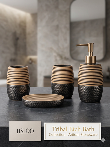 The Field & Meadow Bath Collection 4-Piece Coordinating Set
